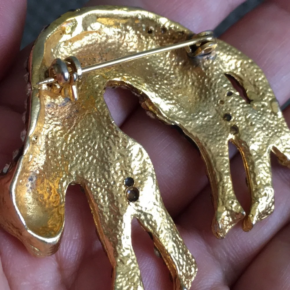 🖤Vtg Leopard brooch - Picture 10 of 13